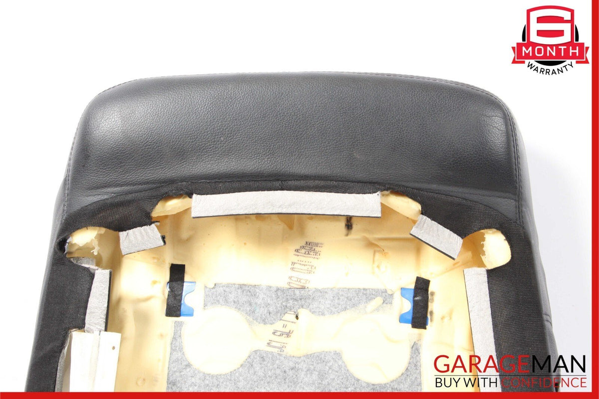 06-08 Mercedes W164 ML550 Front Left Side Top Upper Seat Cushion Cover Black