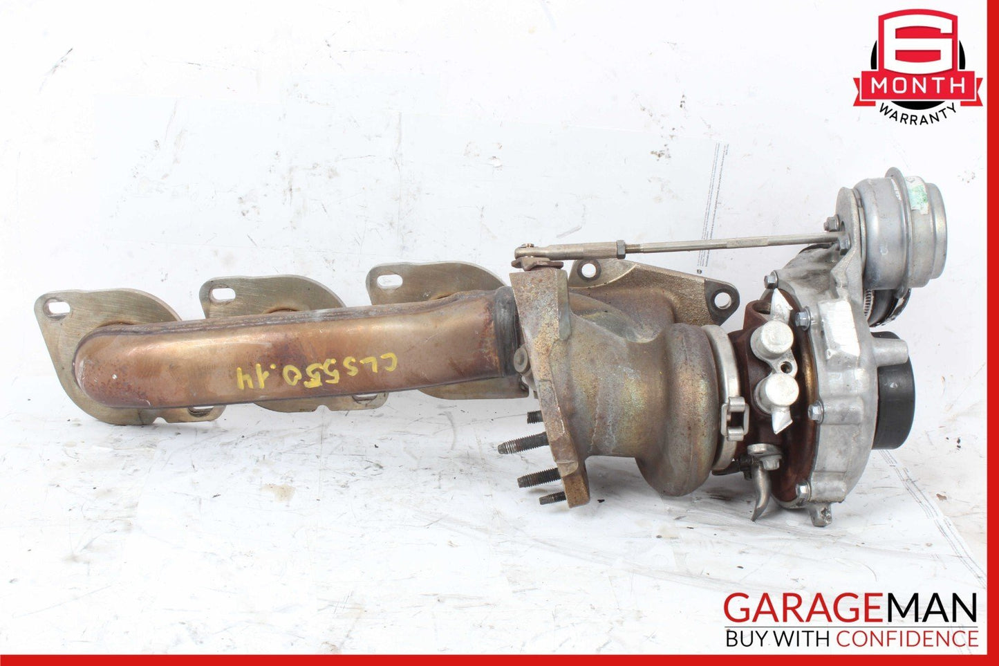 12-18 Mercedes W218 CLS500 E550 M278 Right Turbocharger Turbo Charger Manifold