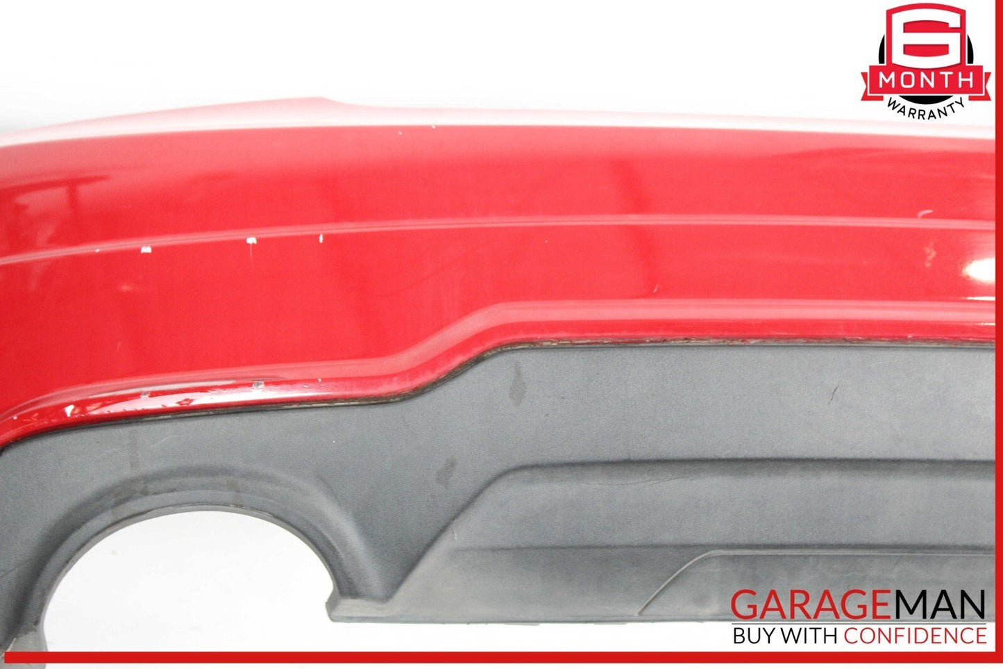 12-14 Mercedes W204 C250 Sport AMG Rear Bumper Cover Assembly Red OEM