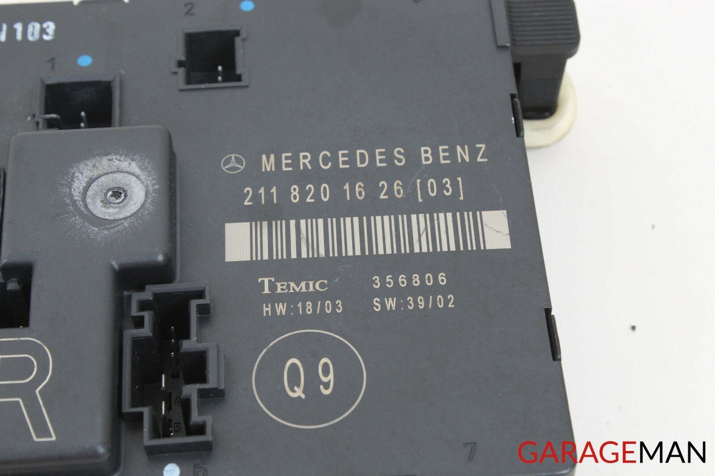 03-06 Mercedes W211 E55 AMG Rear Right Passenger Side Door Control Module Q9 OEM