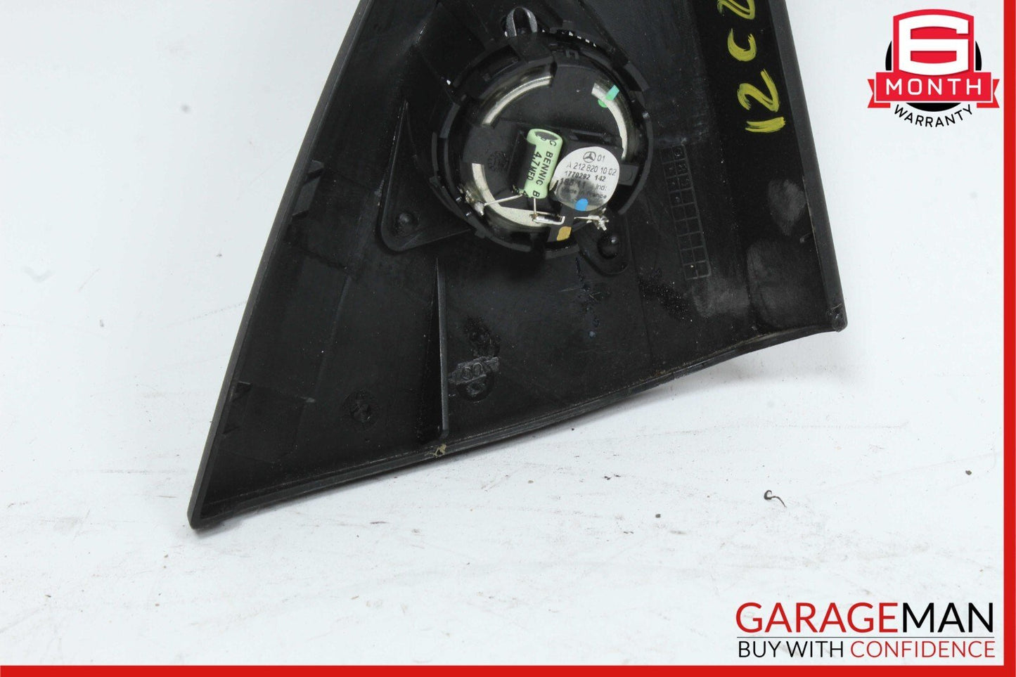08-14 Mercedes W204 C250 Front Left Side Door Tweeter Speaker Trim Cover Black