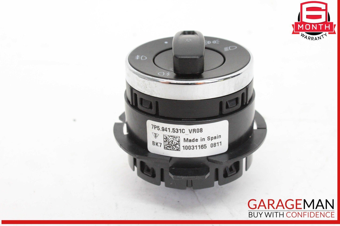 11-18 Porsche Cayenne 958 Headlight Head Light Control Switch 7P5941531C OEM