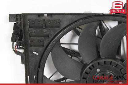 09-19 BMW 550i Engine Motor Cooling Fan Shroud OEM