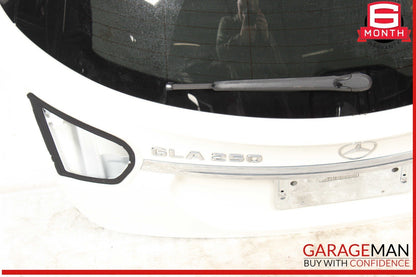14-20 Mercedes X156 GLA250 Trunk Lid Liftgate Tailgate Hatch Shell White OEM