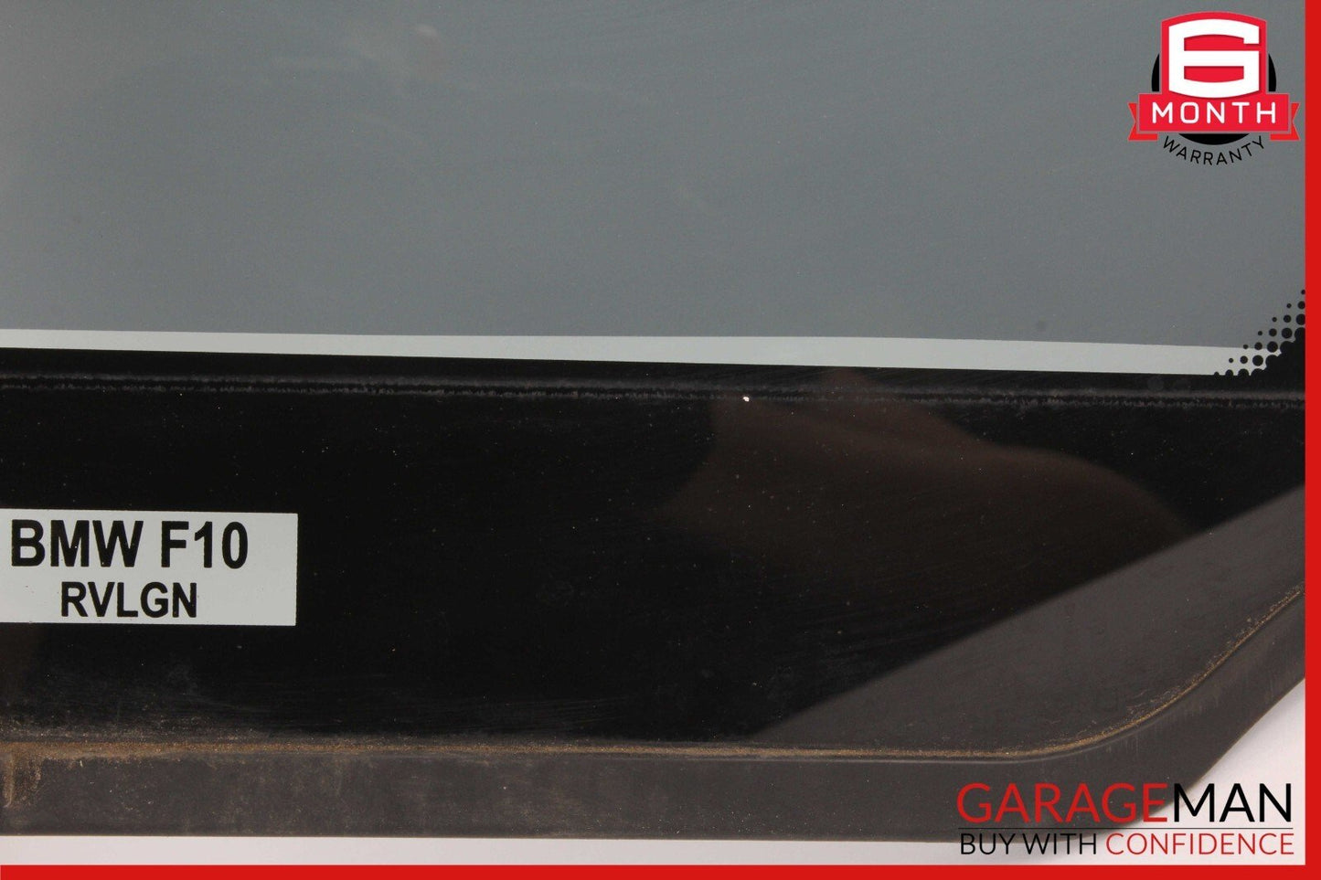 11-16 BMW 525i 535i 550i Rear Left Side Quarter Window Glass OEM