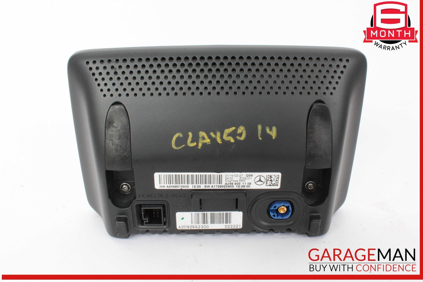 14-16 Mercedes W117 CLA45 AMG CLA250 Navigation Information Display Screen OEM