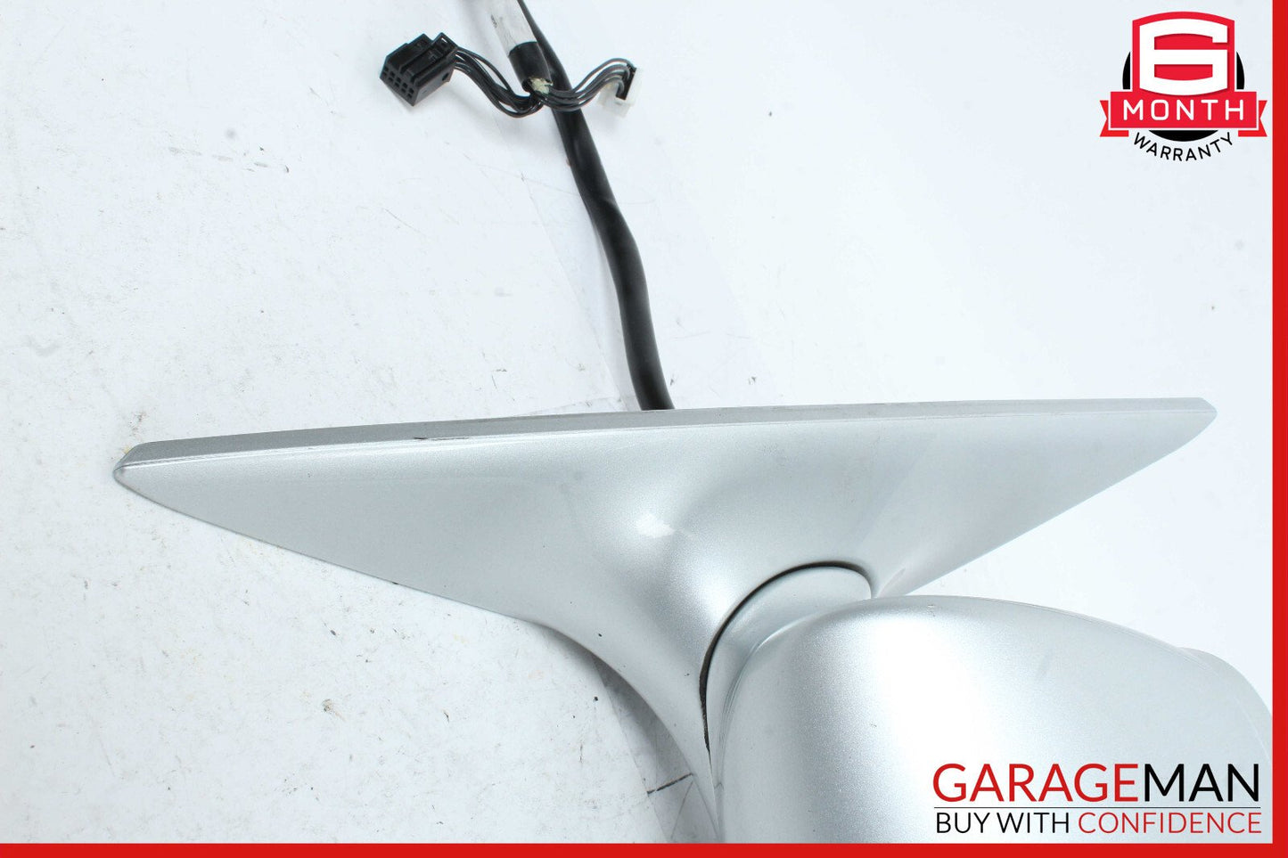 06-08 Mercedes W219 CLS500 Front Left Side Mirror Door Rear View Silver OEM