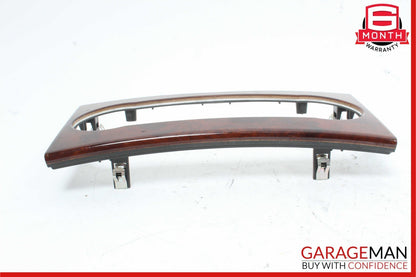 08-14 Mercedes W204 C280 C300 AC A/C Climate Control Switch Trim Bezel Wood
