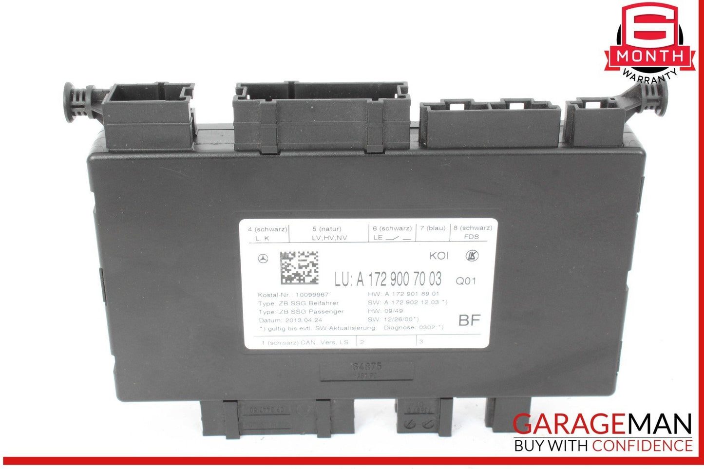 08-20 Mercedes W212 E350 C300 Front Right Side Seat Control Module Unit OEM