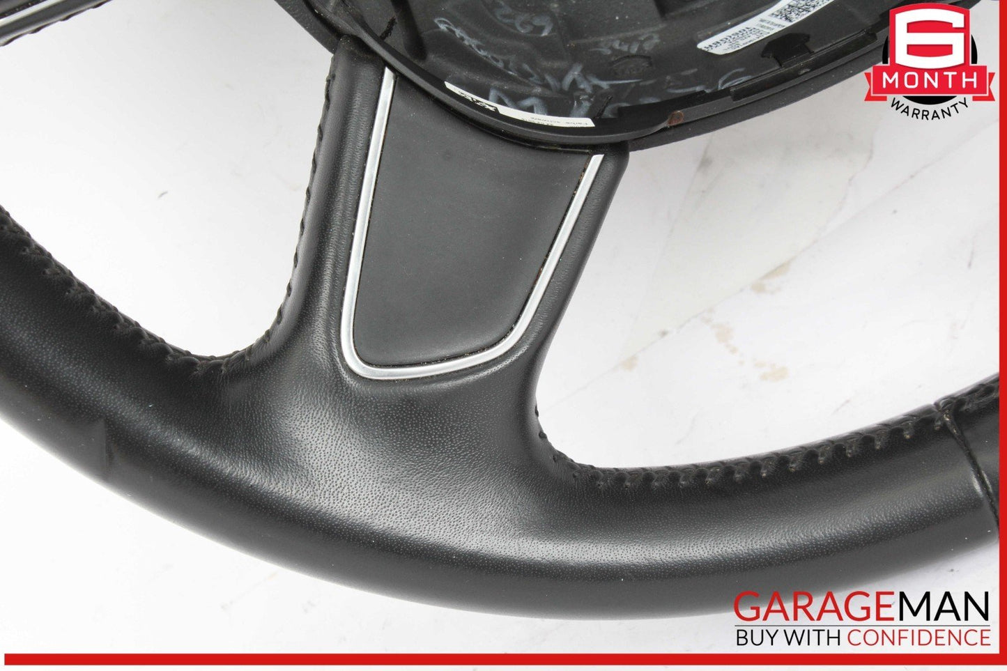 13-17 Audi Q5 Front Left Driver Side Multifunctional Steering Wheel Black OEM