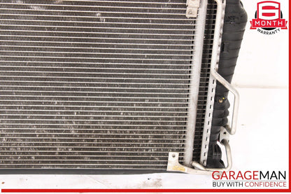 03-06 Mercedes R230 SL500 CLS500 Engine Cooling Radiator A/C Air Condenser Assy