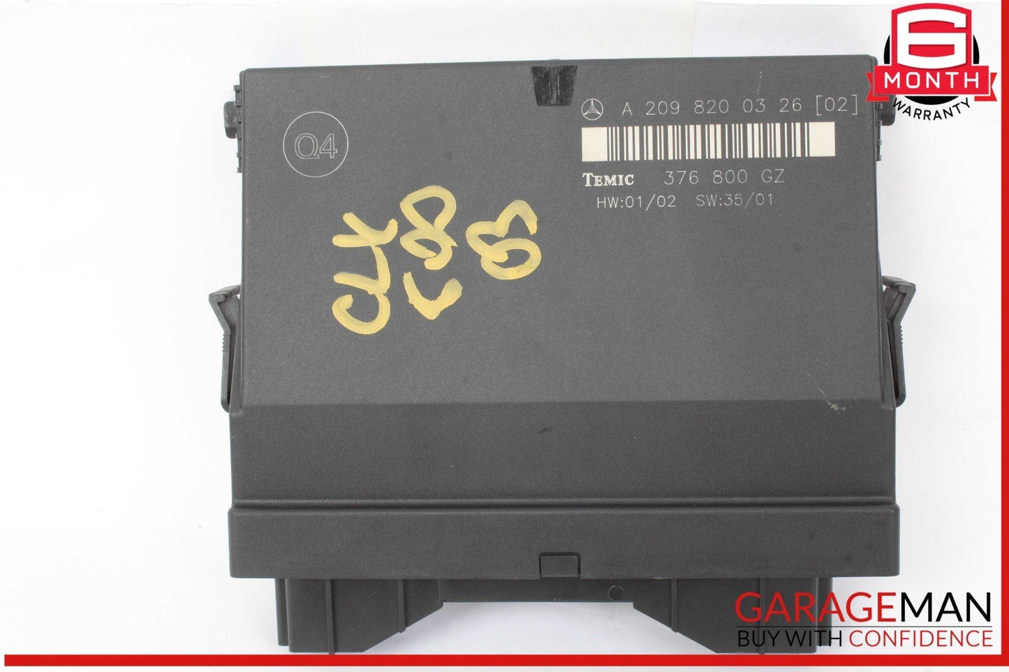 03-09 Mercedes W209 CLK500 CLK55 AMG CLK320 Rear Control Module OEM