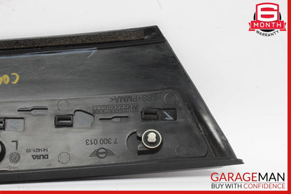 14-19 Mini Cooper Rear Left Driver Side C Pillar Trim Cover Panel OEM