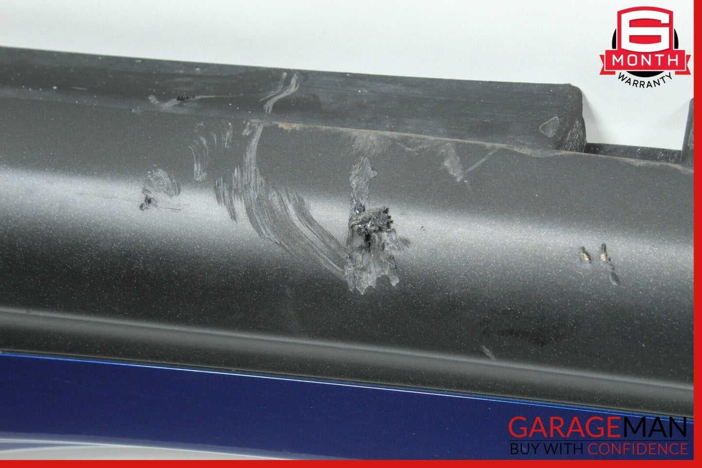 14-17 Maserati Ghibli Left Driver Side Rocker Skirt Molding Moulding Panel Blue