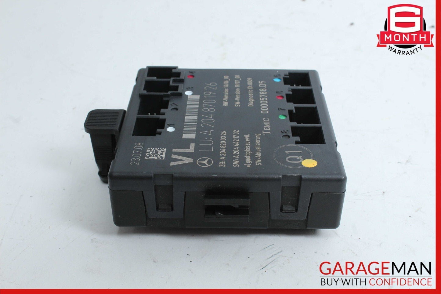08-18 Mercedes C350 E400 CLS500 Front Left Side Door Control Module Unit