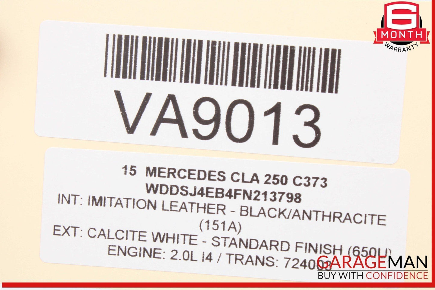 14-19 Mercedes W117 CLA250 Rear Left or Right Side Forward Wishbone Control Arm