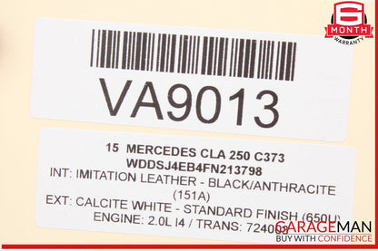 14-19 Mercedes W117 CLA250 Rear Left or Right Side Forward Wishbone Control Arm