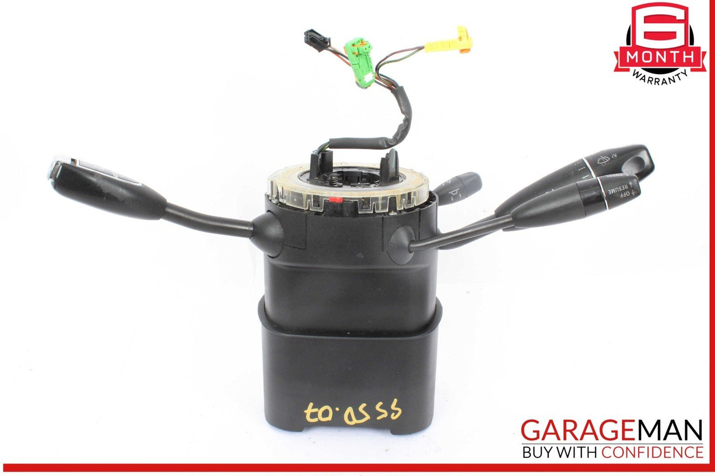 07-10 Mercedes W221 S550 Steering Column Combination Switch Assembly Black OEM