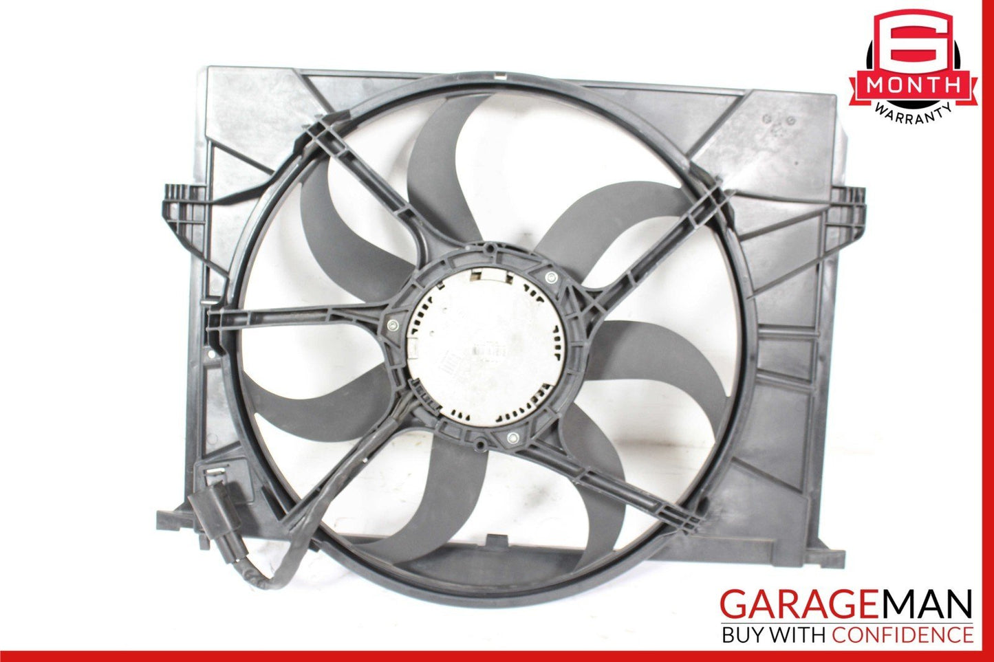 07-14 Mercedes W221 S550 S350 CL550 Engine Cooling Fan Shroud Motor Assembly OEM