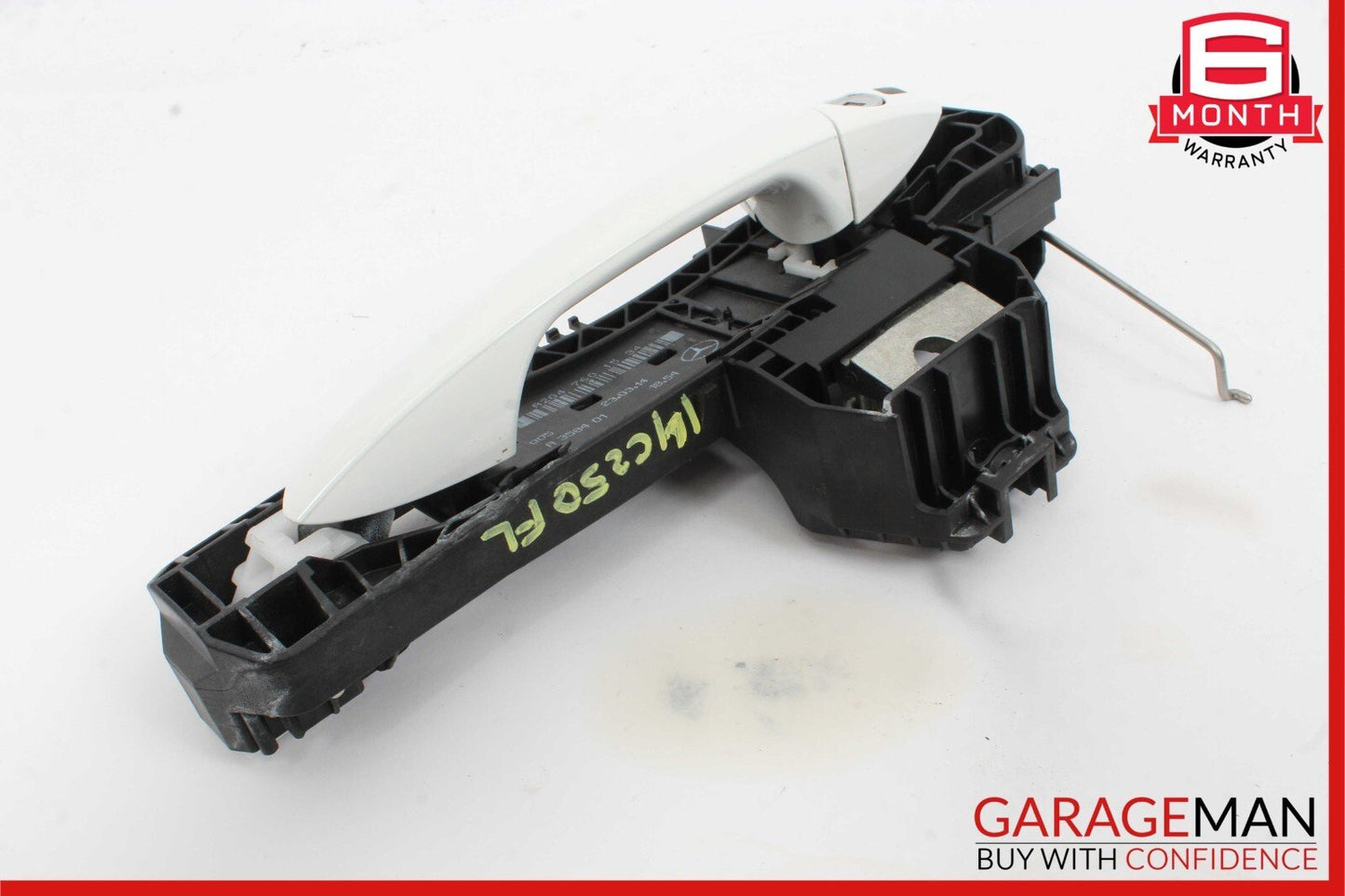 12-14 Mercedes W204 C300 C250 Front Left Driver Side Exterior Door Handle White
