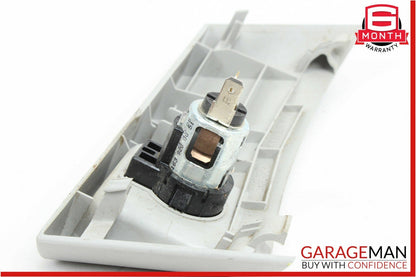 06-13 Mercedes W251 R350 R320 Rear Center Console Lighter Plug Trim Cover Grey