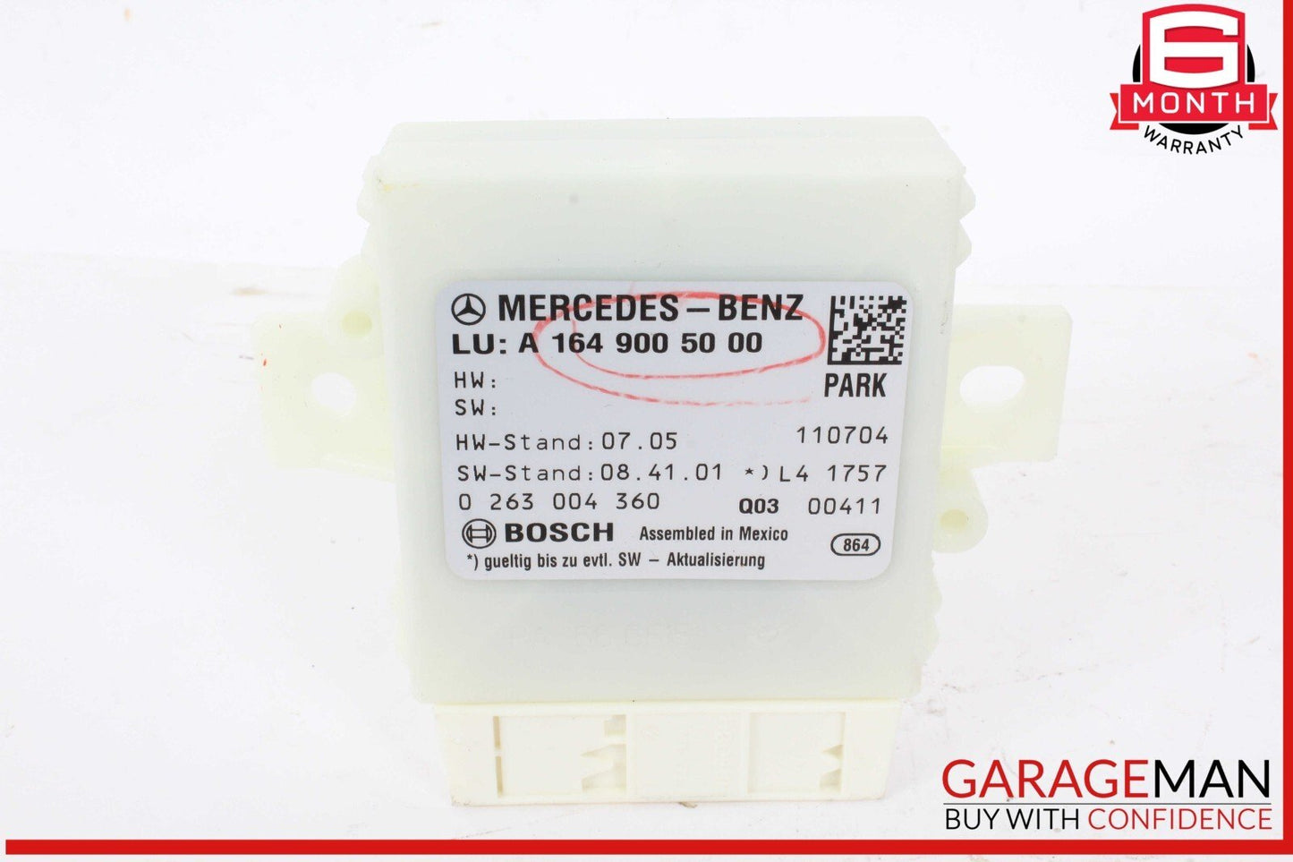 10-12 Mercedes X164 GL450 4MATIC Parktronic Park Assist Control Module OEM