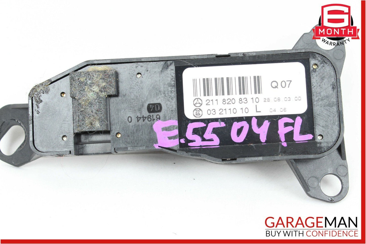 03-11 Mercedes E55 AMG CLS500 Front Left Side Mirror Control Switch Module OEM