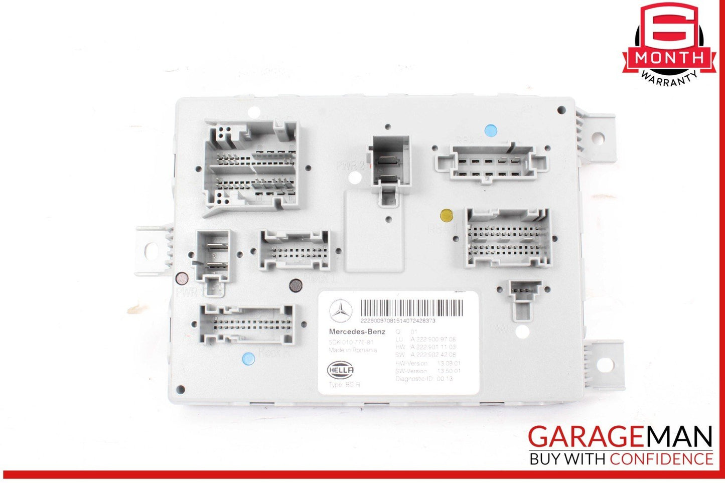 15-18 Mercedes W205 C300 C400 C350e Rear Trunk SAM Control Module Unit OEM