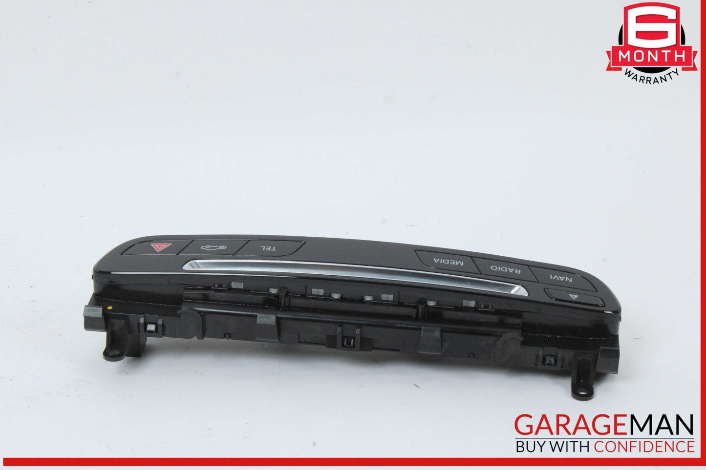 15-19 Mercedes W205 C300 C400 Media Center Dashboard Hazard Control Switch OEM