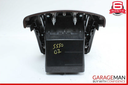 07-13 Mercedes W221 S550 Rear Center Console AC A/C Air Vent Trim Assembly Wood