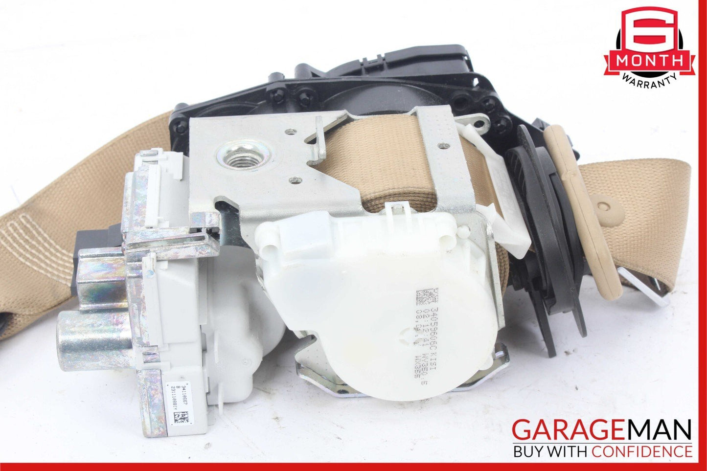10-13 Mercedes W221 S500 S63 AMG Front Right Seatbelt Seat Belt Retractor Beige