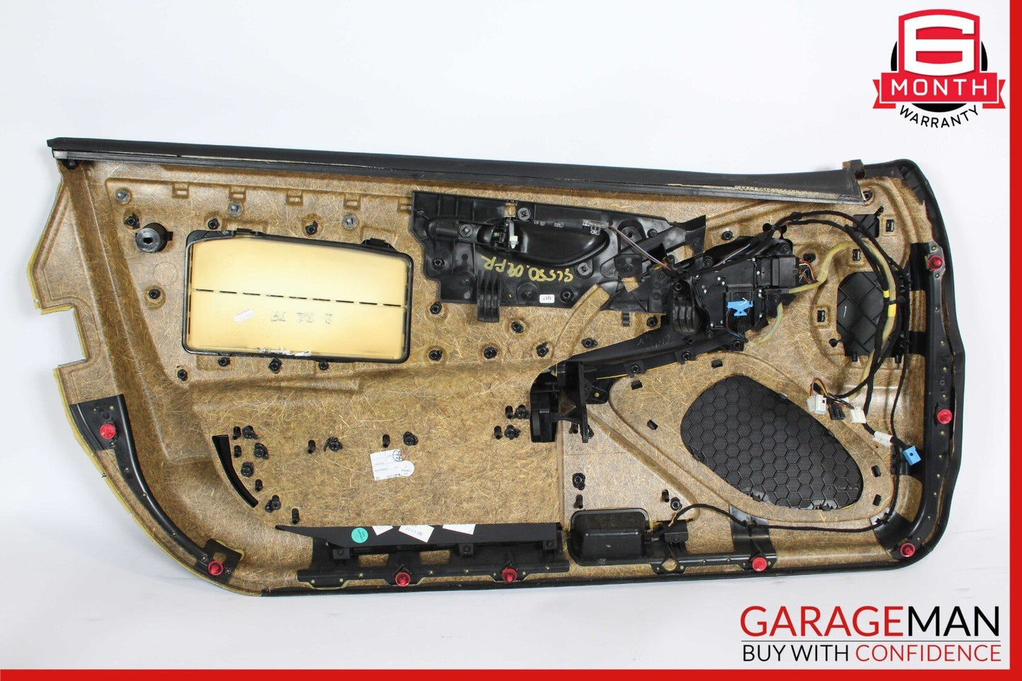 09-12 Mercedes R230 SL550 Front Right Side Interior Door Panel Trim Cover Assy
