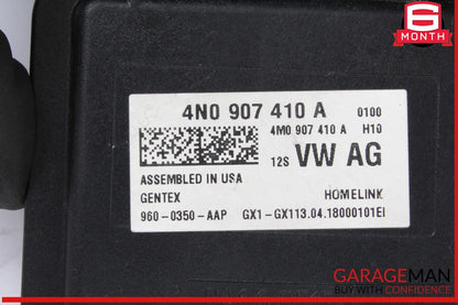 17-19 Audi Q7 Homelink Garage Door Opener Control Module Unit 4N0907410A OEM