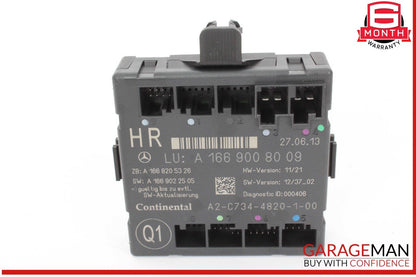 12-19 Mercedes X166 GL450 4MATIC GLE350 Rear Right Side Door Control Module Unit