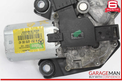 06-19 Mercedes X164 GL450 Rear Glass Windshield Wiper Motor 2518200042 OEM