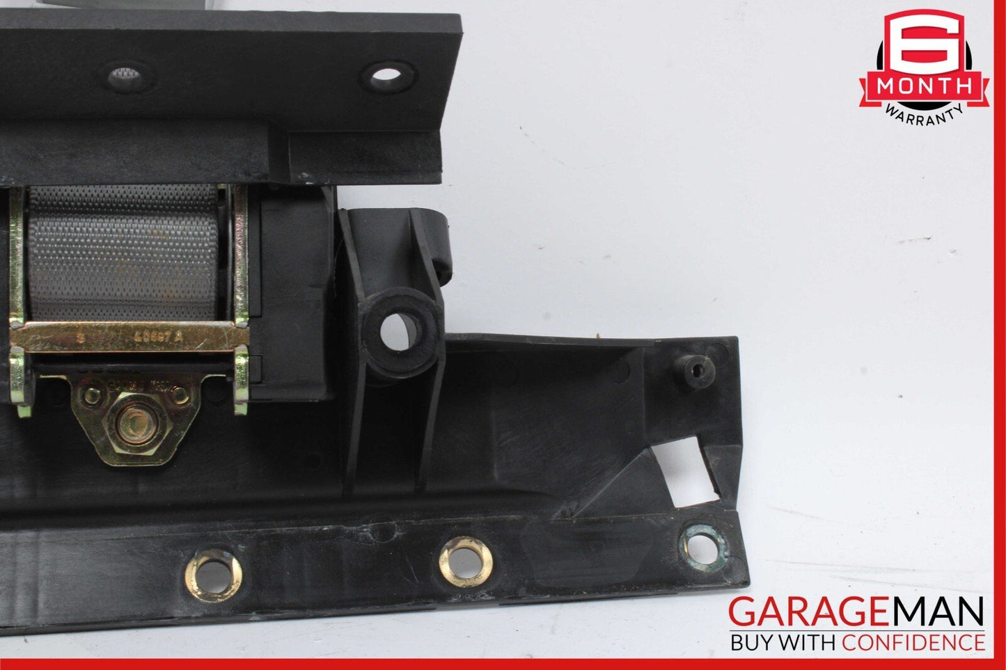 03-08 Mercedes R230 SL500 Rear Right Seat Belt Retractor Luggage w/ Speaker Gray