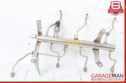 11-16 Porsche Panamera 970 3.6L V6 Fuel Injector Rail w/ Fuel Injectors OEM