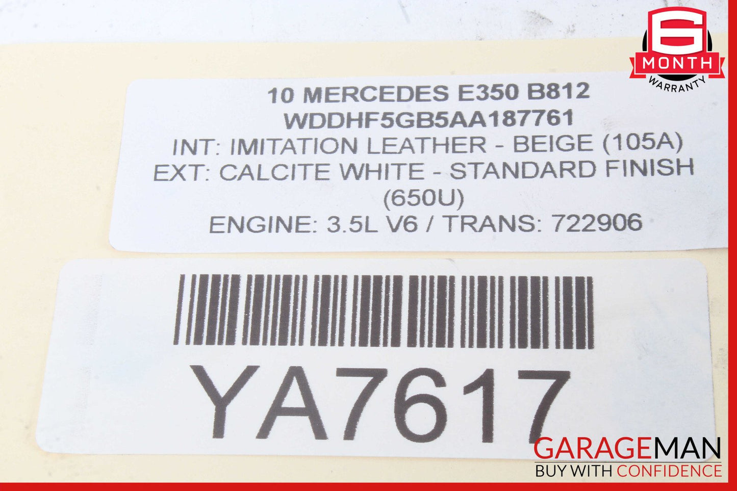 10-13 Mercedes GL450 E350 C350 Front Right Side Bumper Fog Light Foglight Lamp