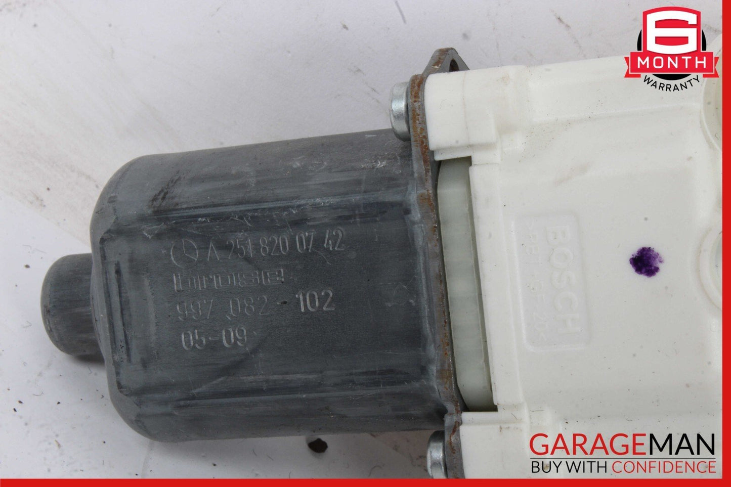 06-13 Mercedes W164 ML350 GL450 Front Left Side Door Window Regulator Motor Unit