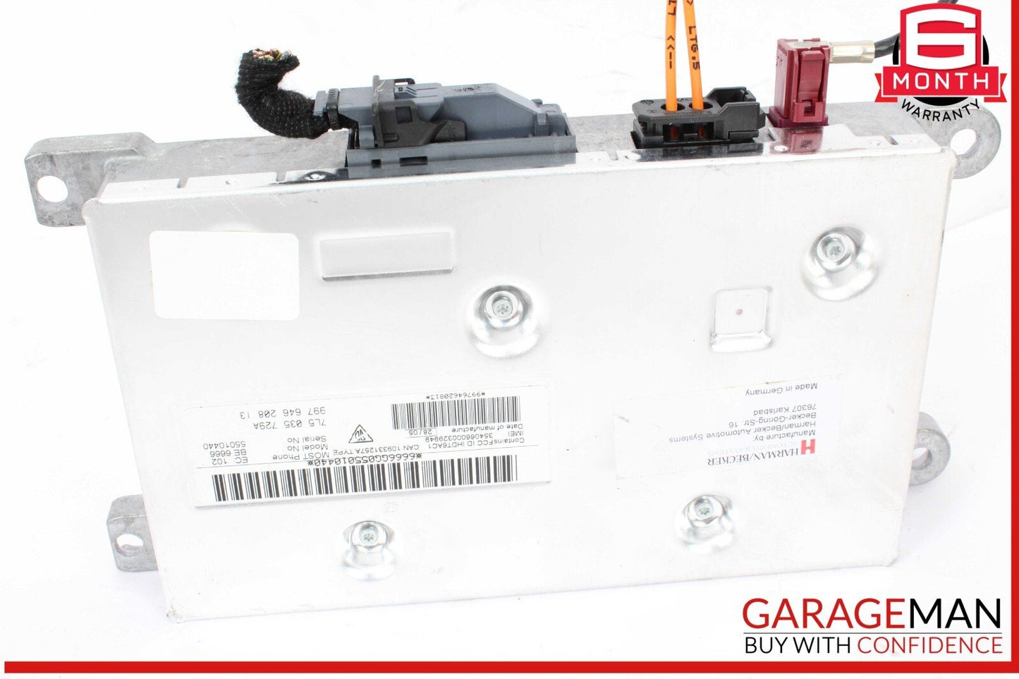 03-06 Porsche Cayenne 955 Phone Telephone Control Module Unit 7L5035729A OEM