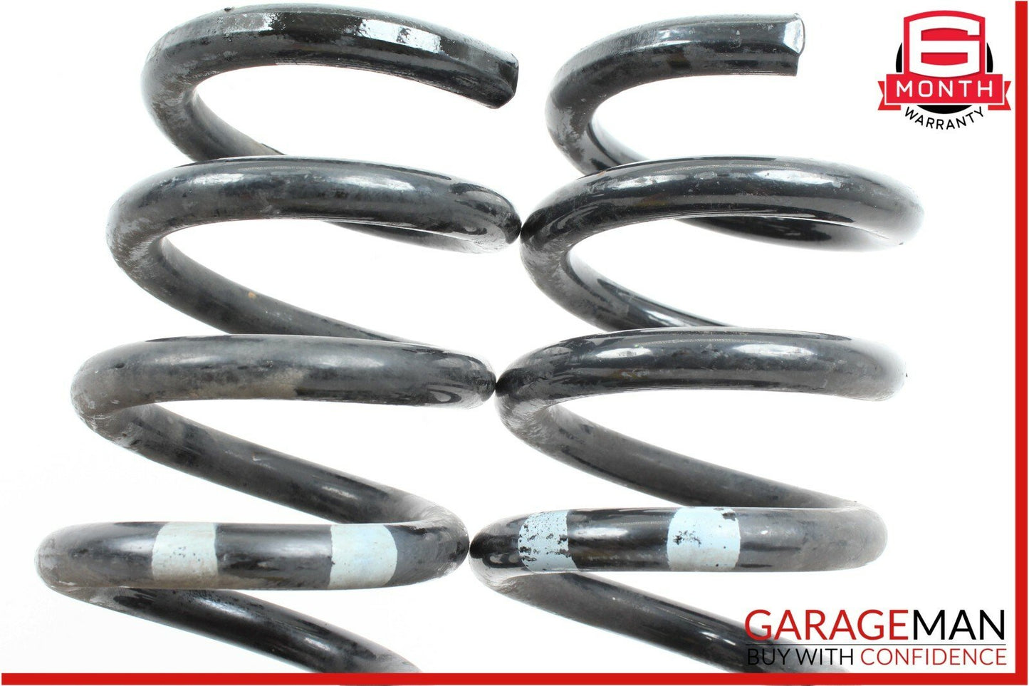 98-02 Mercedes W210 E320 Rear Right & Left Suspension Coil Spring Absorber Set