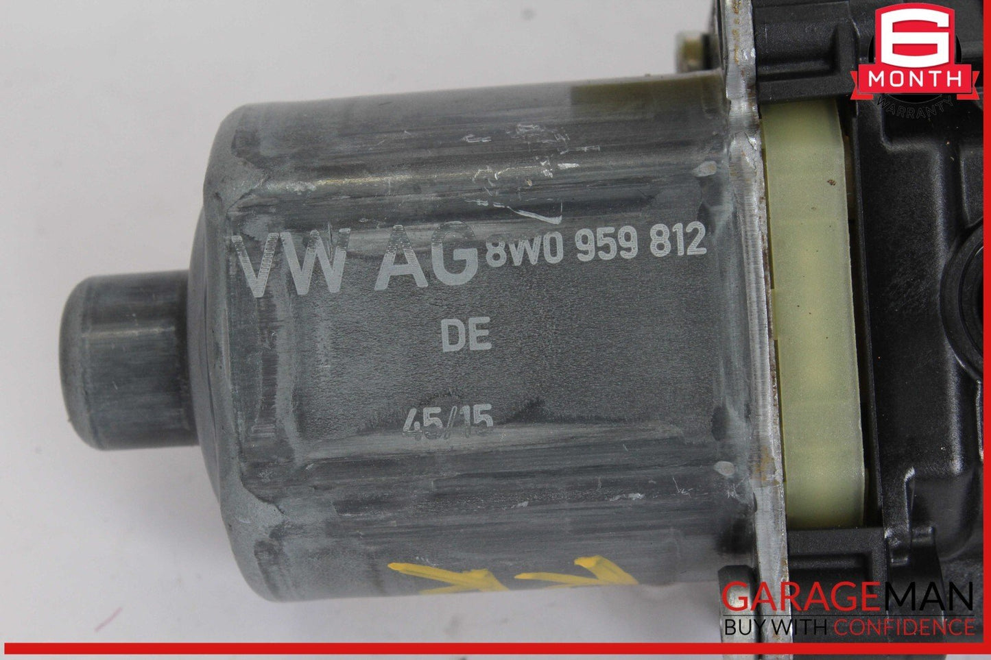 17-24 Audi A4 Quattro Rear Right Passenger Side Window Regulator Motor 8W0959812