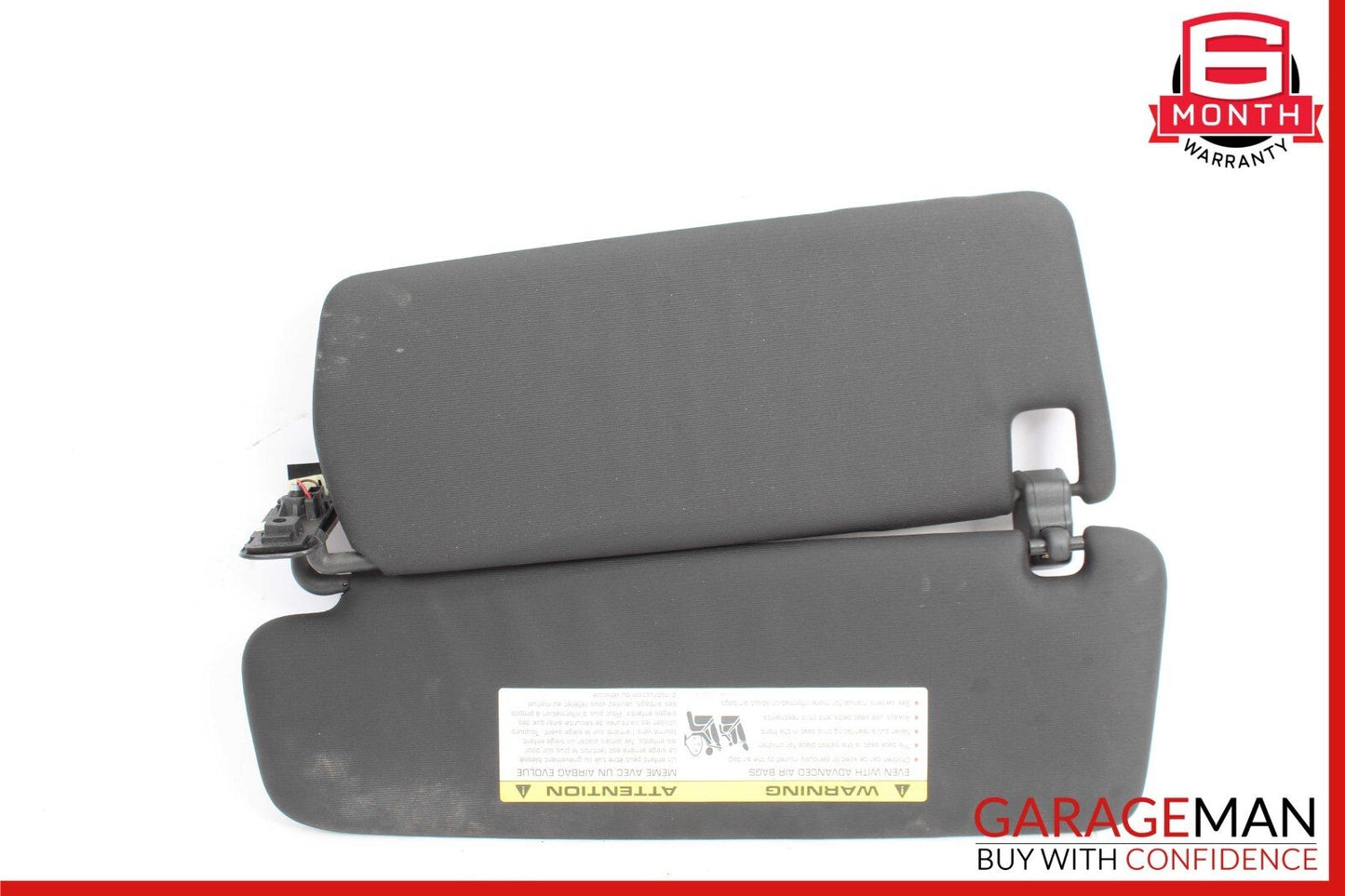 11-18 Porsche Cayenne 958 S Front Right Side Sun Visor Shade Cover Black OEM