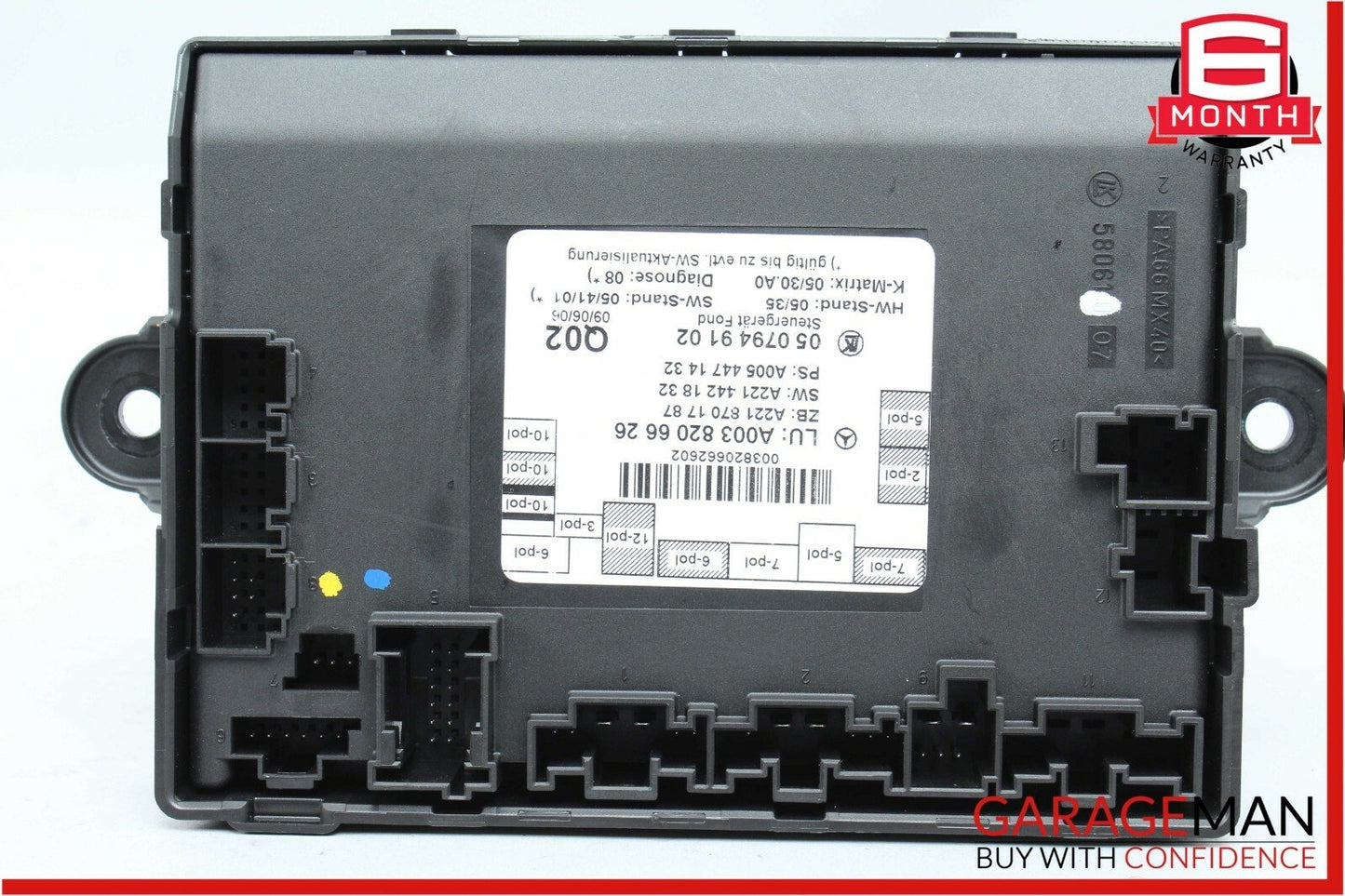 07-09 Mercedes W221 S550 S600 Door Control Module Rear Left Or Right Side OEM