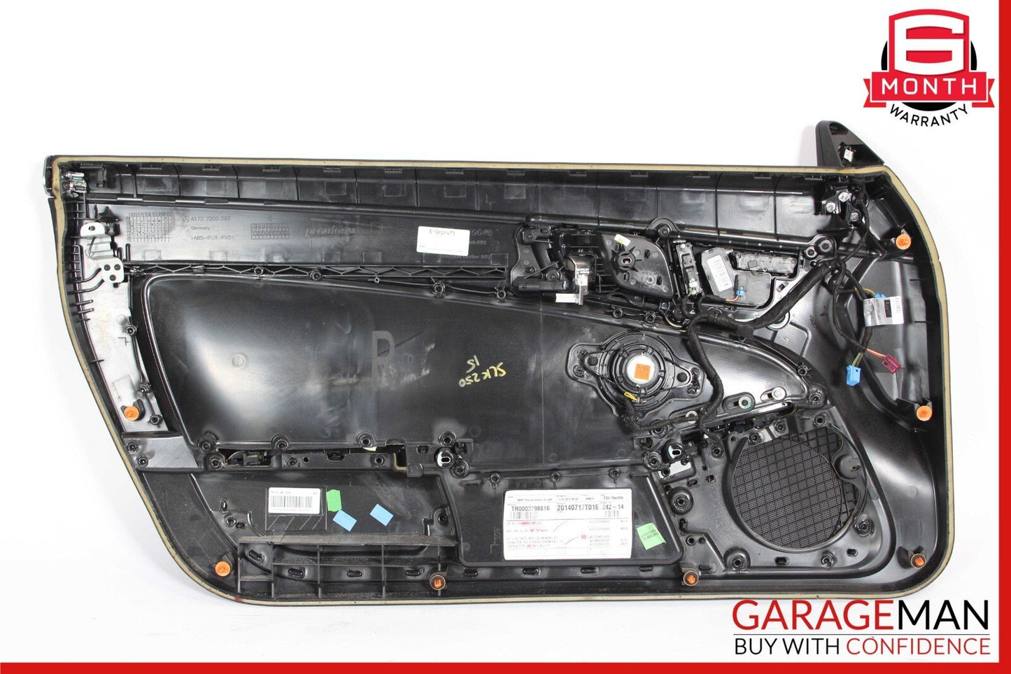 12-16 Mercedes R172 SLK250 SLK350 Right Passenger Interior Door Trim Panel Assy