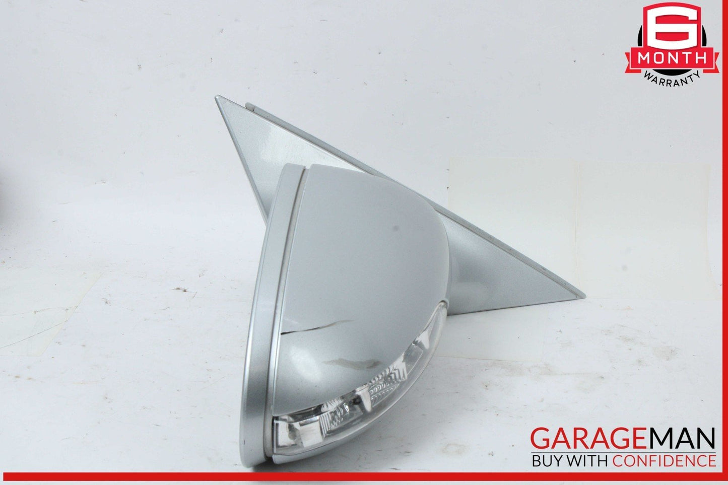 07-09 Mercedes W221 S550 S600 Front Right Side Door Rear View Mirror Silver OEM