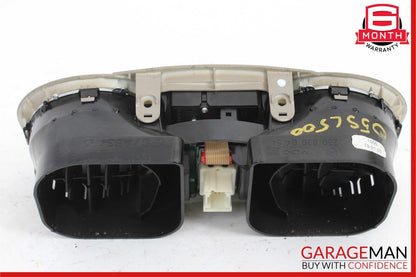 03-06 Mercedes R230 SL500 SL55 AMG Center Dashboard Hazard AC Air Vent Beige OEM