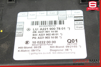07-13 Mercedes W221 S63 AMG Rear Left or Right Door Control Module OEM