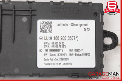 12-19 Mercedes X166 GL450 Airmatic Air Suspension Control Module 1669003507 OEM