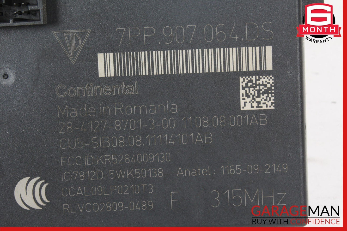 11-17 Porsche Cayenne S 958 Front Comfort Body Computer Control Module BCM OEM